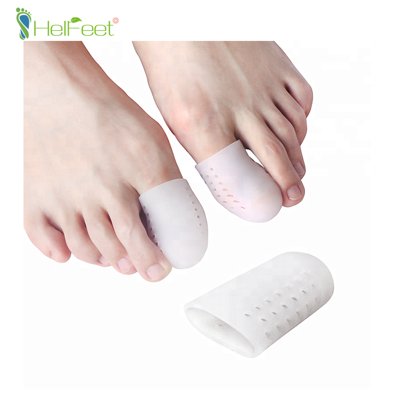 Silicone gel toe cover protector cap