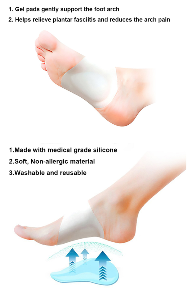 Plantar Fasciitis Flat Feet Arch Support Foot Pad Buy Product on